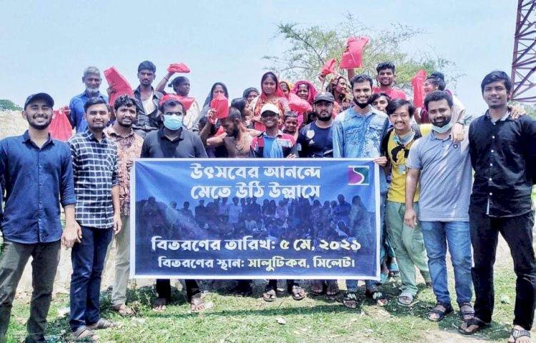 বেদে পল্লীতে শাবির ‘স্বপ্নোত্থান’র ঈদবস্ত্র বিতরণ