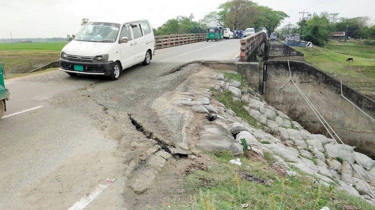 ৫ ঘণ্টা বন্ধ থাকবে সিলেট-সুনামগঞ্জ মহাসড়ক